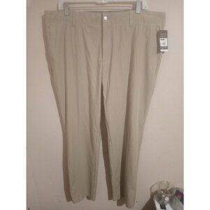 New Mens Champion Golf 38x30 Brown Pants Duo Dry Zip Pocket Activewear NWT